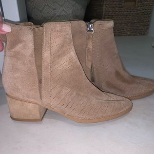 Tan Suede Boots